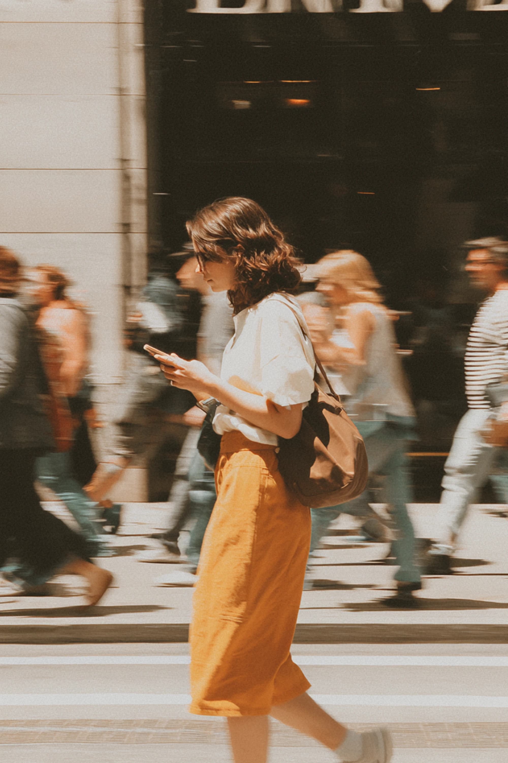 Client booking an appointment on mobile