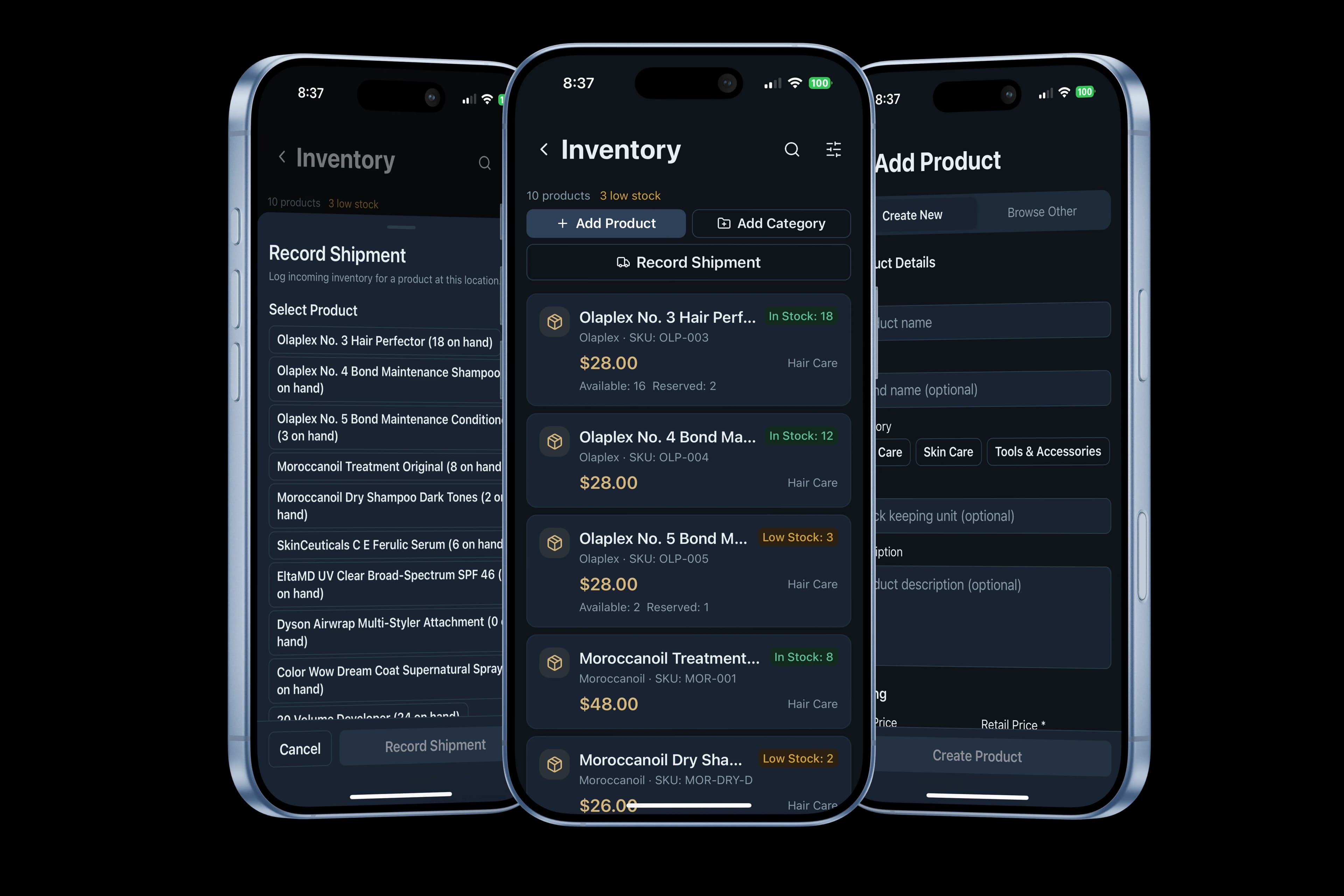 Inventory screenshot